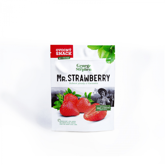 Levně Mr. Strawberry 10 x 40 g - George and Stephen