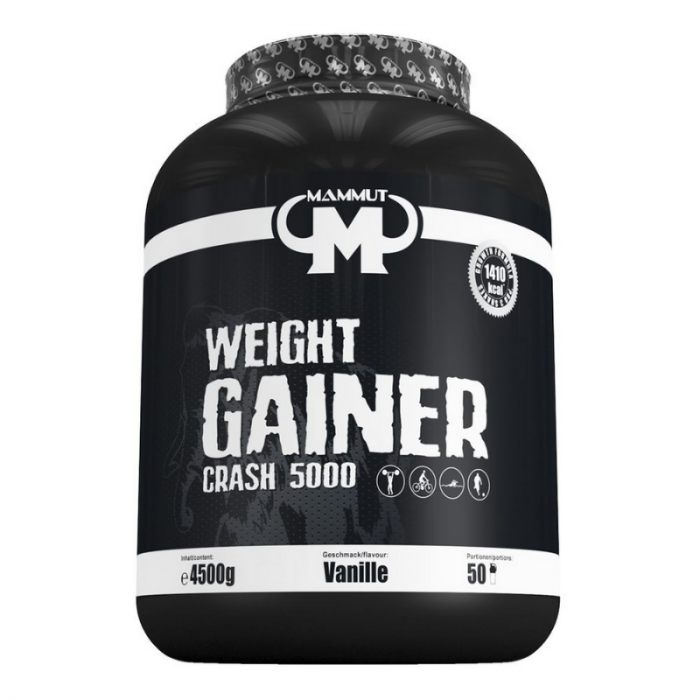 Weight Gainer Crash 5000 - Mammut Nutrition 4500 g - sušenka