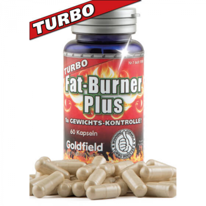 Turbo Fat-Burner Plus - Goldfield bez příchuti 60 kaps.