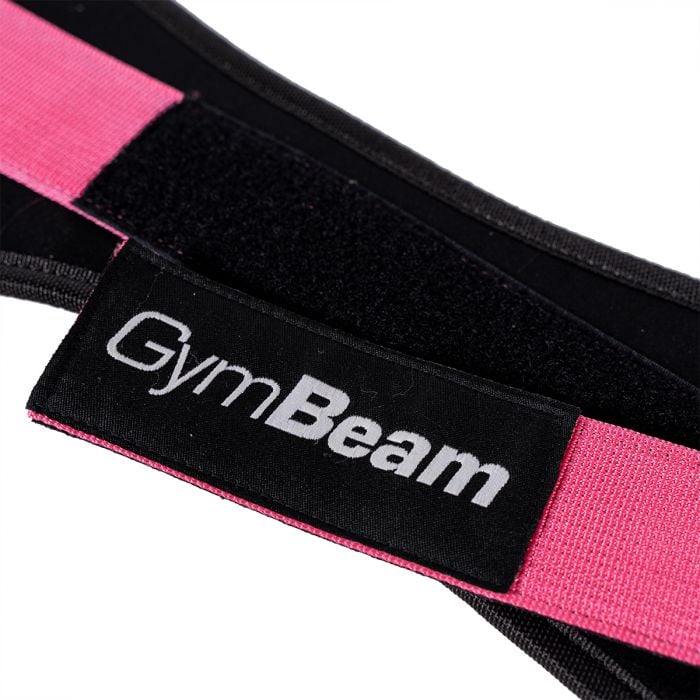 Fitness neoprenový opasek LIFT Black & Pink - GymBeam S
