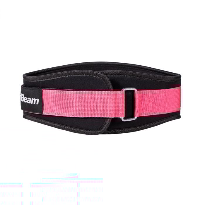 Fitness neoprenový opasek LIFT Black & Pink - GymBeam S