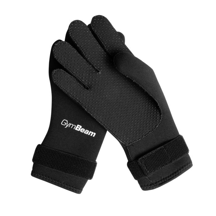 Levně Neoprenové rukavice ChillGuard Black M - GymBeam