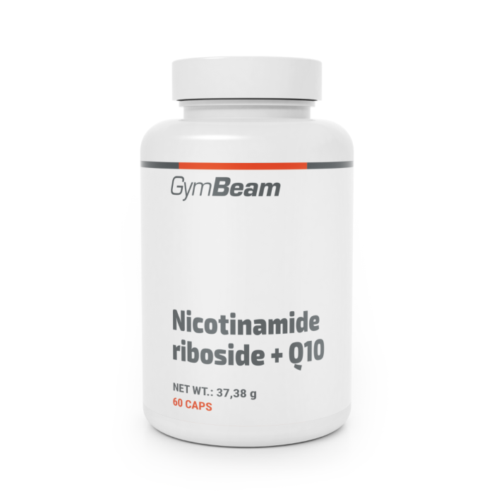 Nikotinamid ribosid + Q10 - GymBeam 60 kaps.