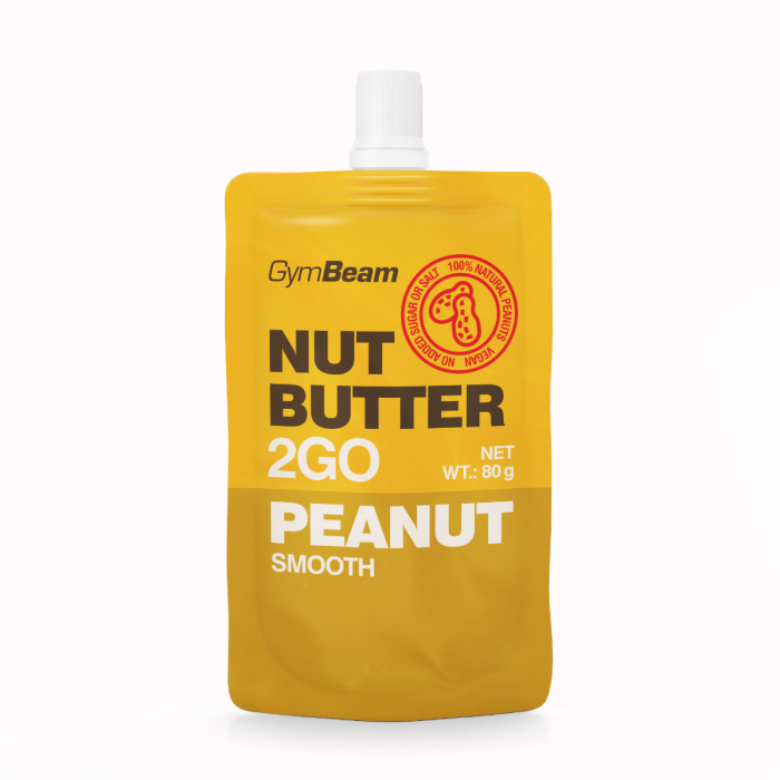 Ořechové máslo 2GO - arašídové máslo - GymBeam