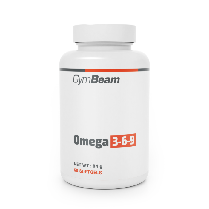 Omega 3-6-9 - GymBeam 60 kaps. - 01