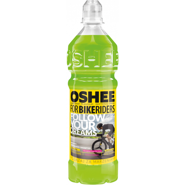 Isotonický nápoj pro cyklisty - OSHEE limetka a máta