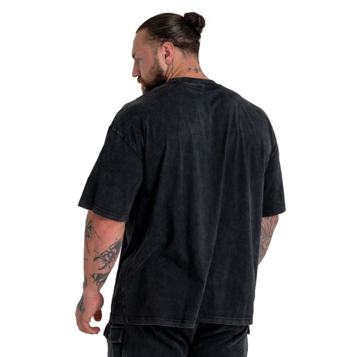 Tričko Oversized Washed Black - STRIX L