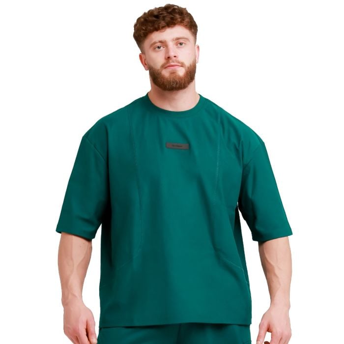 Tričko Oversized Unstoppable Green - GymBeam L