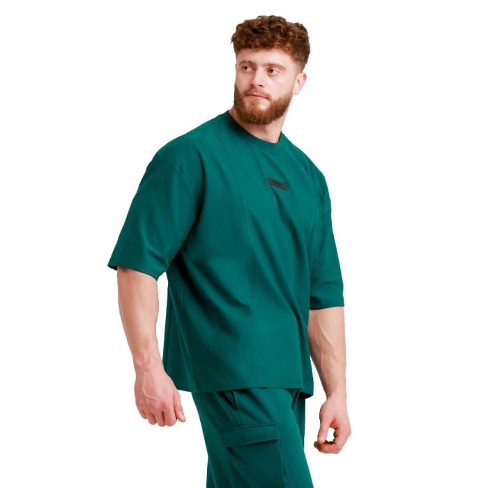 Tričko Oversized Unstoppable Green - GymBeam L