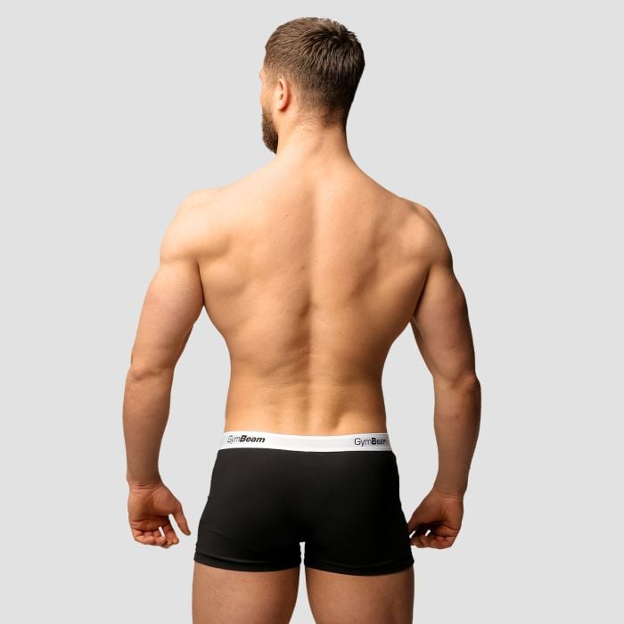 Pánské boxerky Essentials 3Pack Black - GymBeam XL