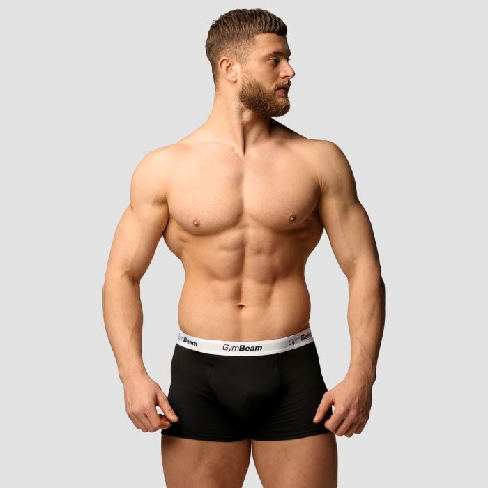 Pánské boxerky Essentials 3Pack Black - GymBeam XL