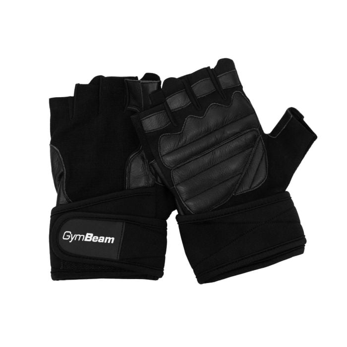 Fitness rukavice Pro WristWraps Black - GymBeam L