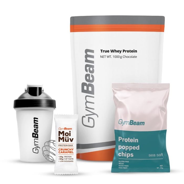 True Whey - GymBeam 1000 g - čokoláda - 00