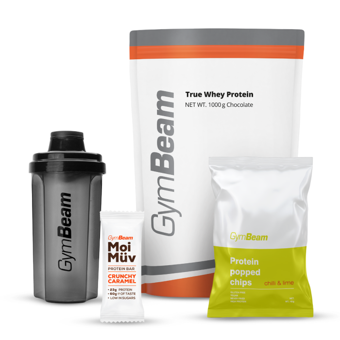 True Whey - GymBeam 1000 g - čokoláda - 00