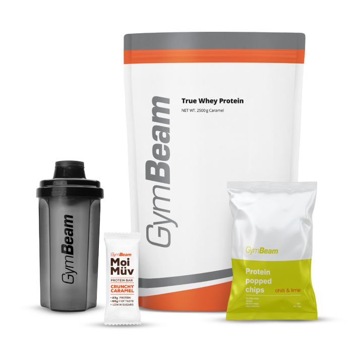 True Whey - GymBeam 1000 g - čokoláda - 00