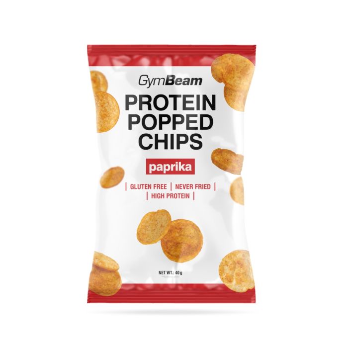 Proteinové čipsy - GymBeam paprika 40 g