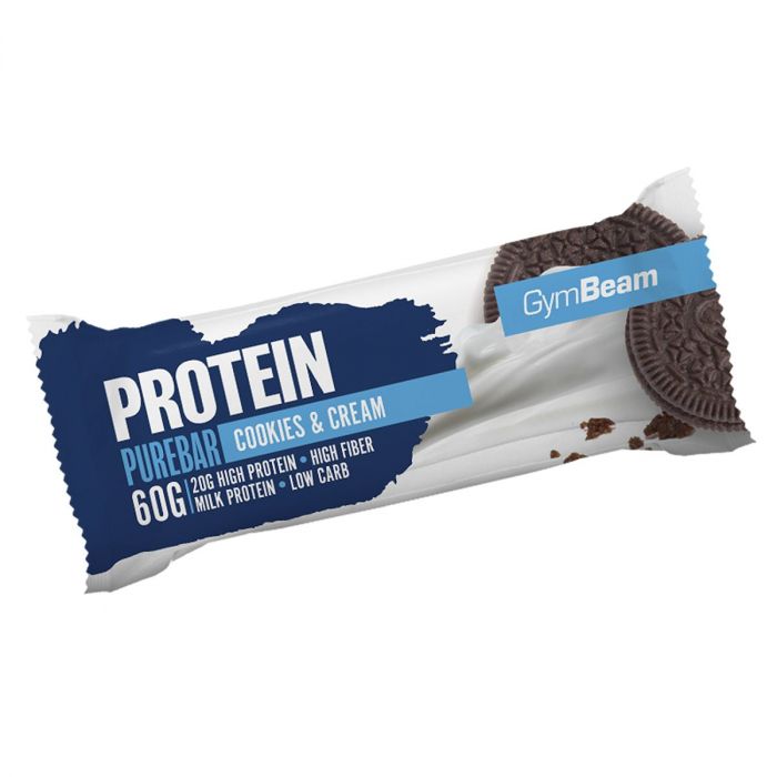 Proteinová tyčinka PureBar - GymBeam cookies & krém 60 g