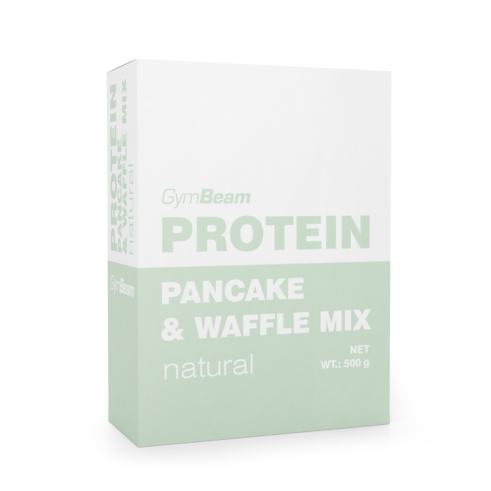 Proteinové palačinky Pancake & Waffle Mix 500 g - GymBeam čokoláda