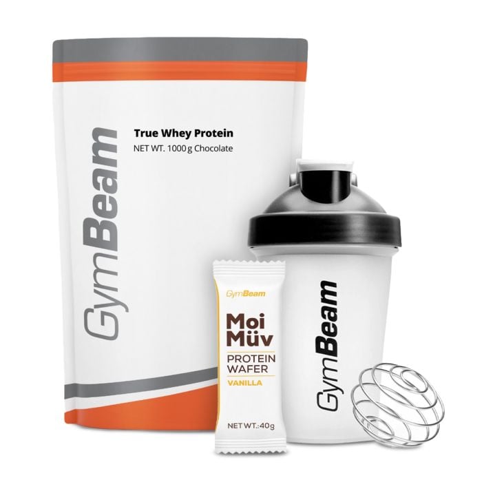 True Whey - GymBeam 1000 g - čokoláda - 00