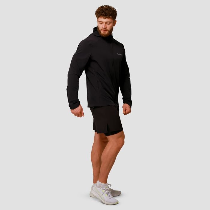 Běžecká bunda Pulse Black - GymBeam XL