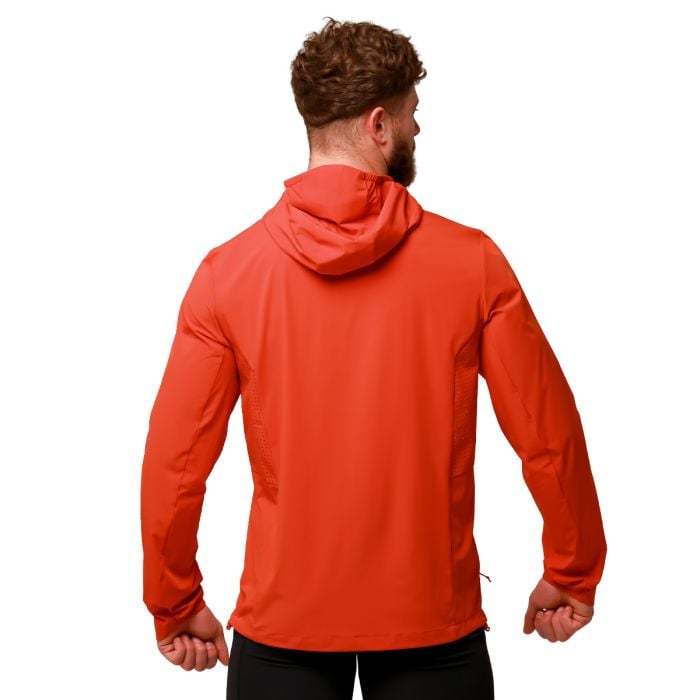 Běžecká bunda Pulse Orange - GymBeam XXL