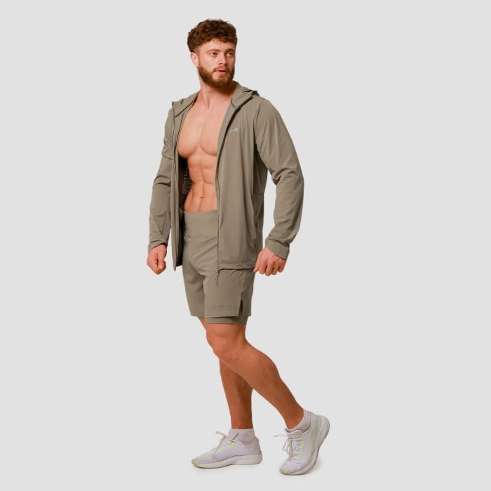 Běžecká bunda Pulse Vetiver - GymBeam L