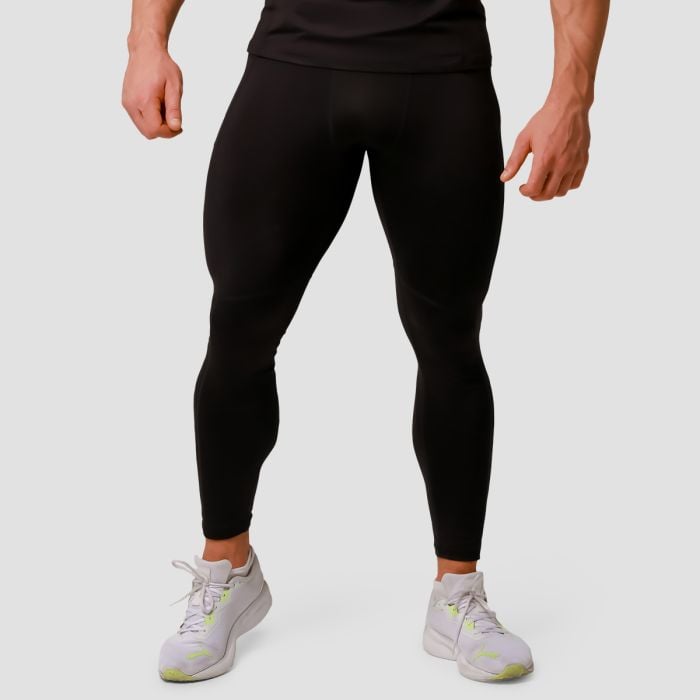 Běžecké legíny Pulse Black - GymBeam L