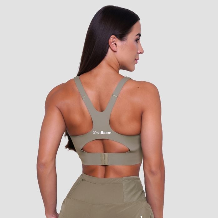 Běžecká sportovní podprsenka Pulse Vetiver - GymBeam L