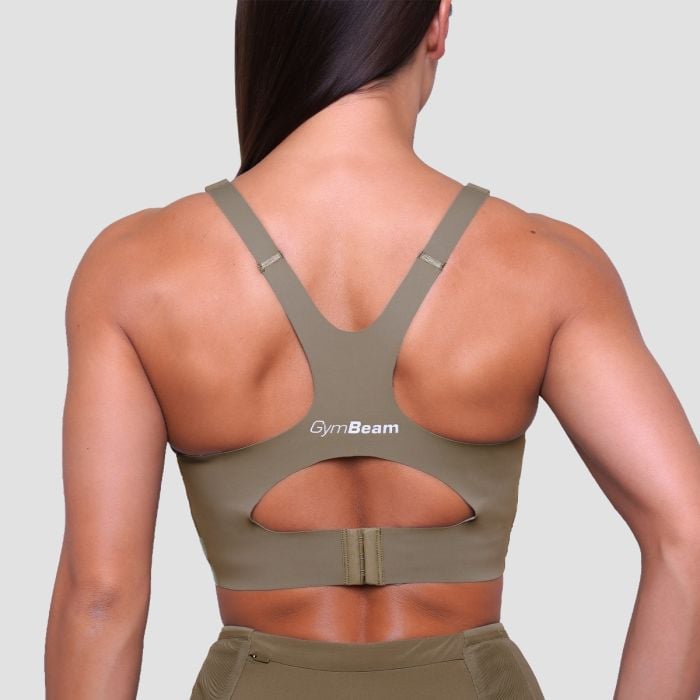 Běžecká sportovní podprsenka Pulse Vetiver - GymBeam L
