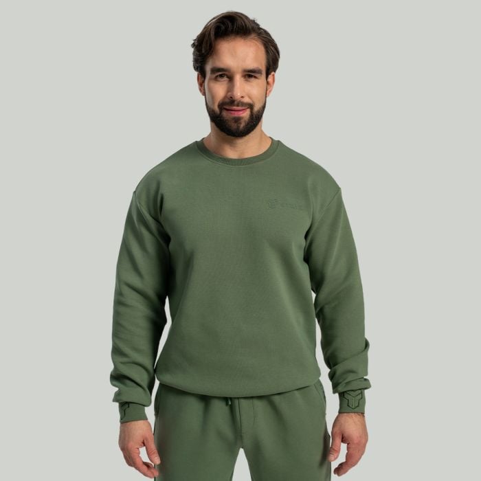 Relaxed Sweatshirt Cedar Green - STRIX
