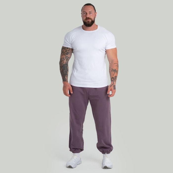 Tričko Ribbed White - STRIX L