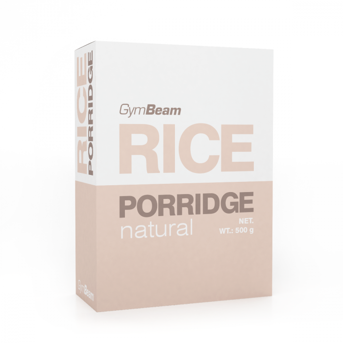 Levně Rýžová kaše 500 g přírodní - GymBeam