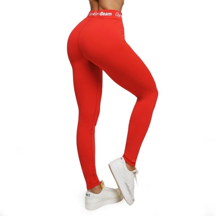 Dámské legíny Simple Rouge Red - GymBeam M
