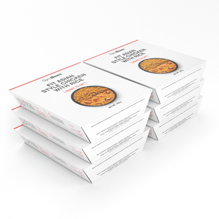 FIT Kuřecí s rýží na asijský způsob Ready to eat - GymBeam 420 g