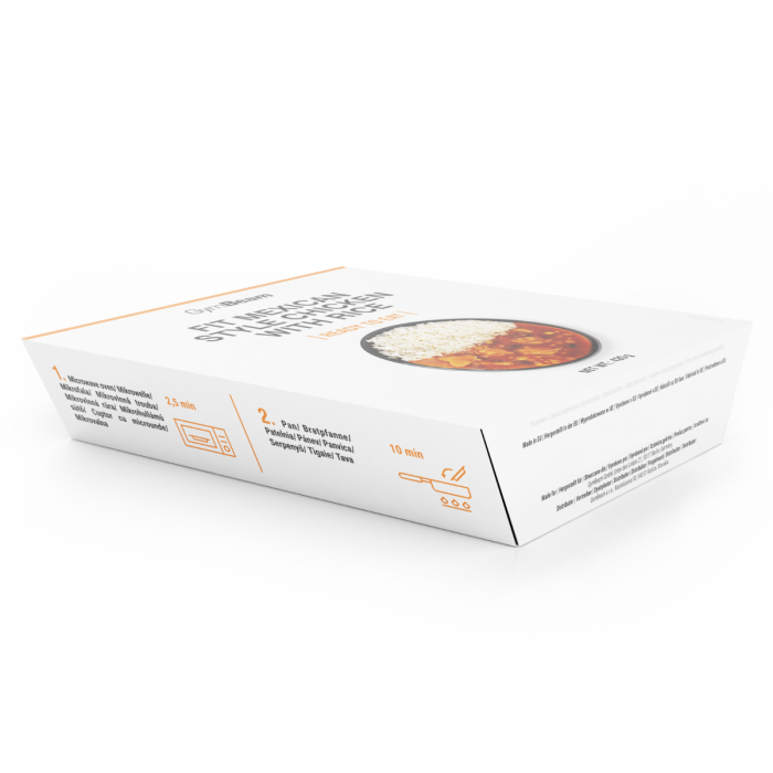 FIT Kuřecí s rýží na mexický způsob Ready to eat - GymBeam 420 g