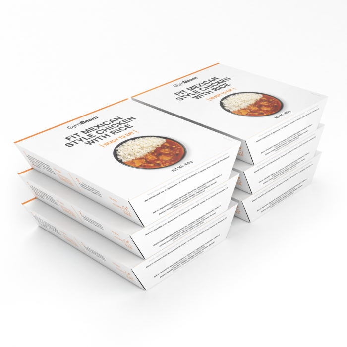 FIT Kuřecí s rýží na mexický způsob Ready to eat - GymBeam 420 g