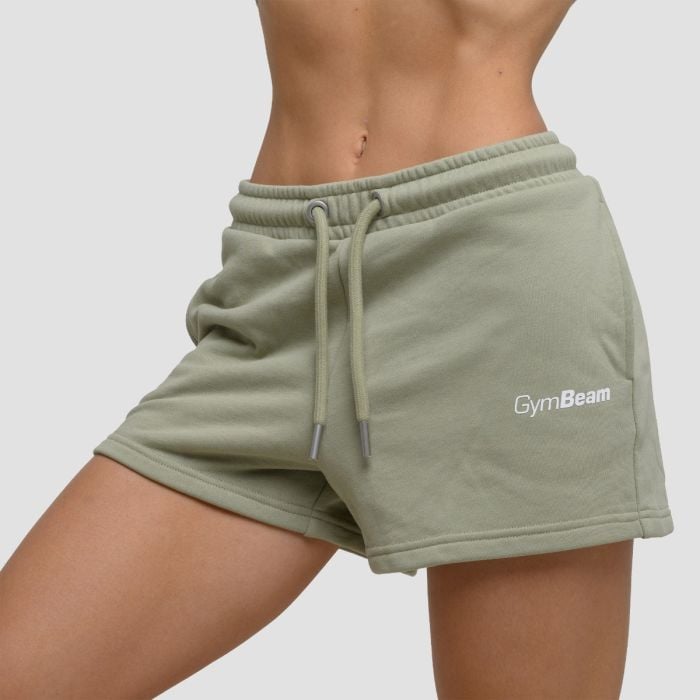 Dámské teplákové šortky Agile Sage - GymBeam XXL
