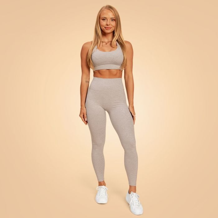 Sportovní podprsenka Sense Grey - BeastPink L