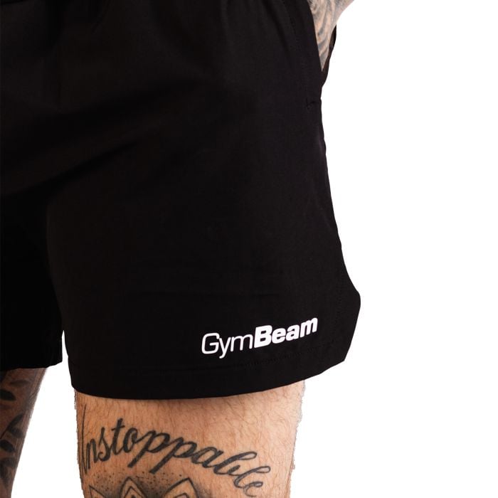 Šortky TRN Black - GymBeam L