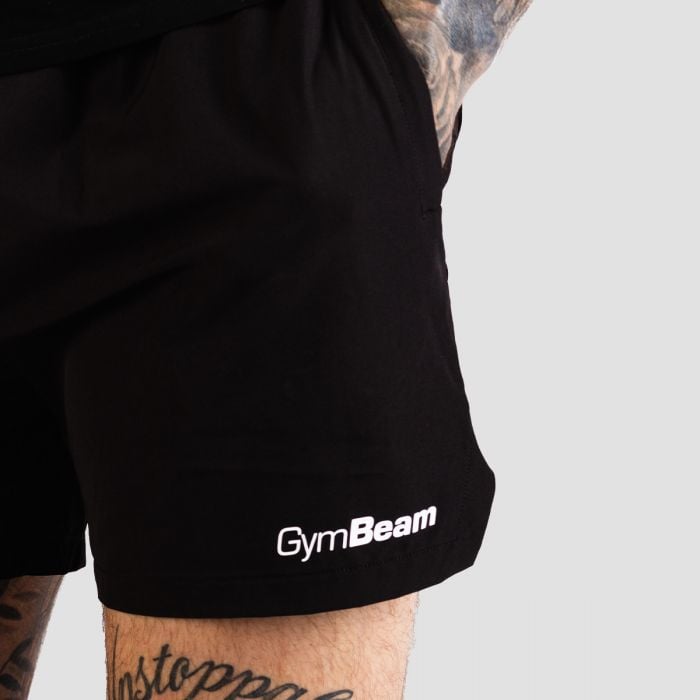 Šortky TRN Black - GymBeam L