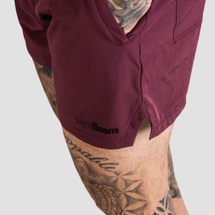 Šortky TRN Eggplant - GymBeam L