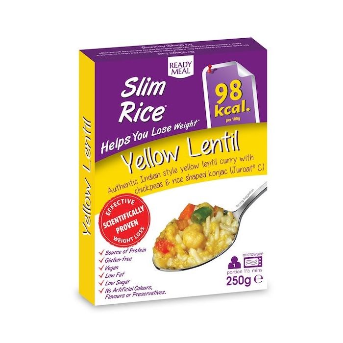 Slim Rice Yellow Lentil 250 g - Slim Pasta