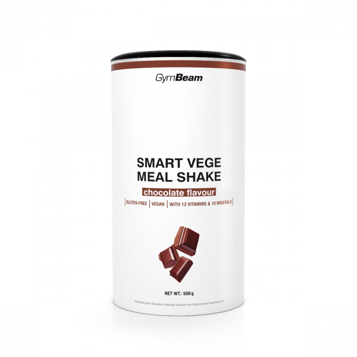 Smart Vege Meal Shake - GymBeam 500 g - jahoda