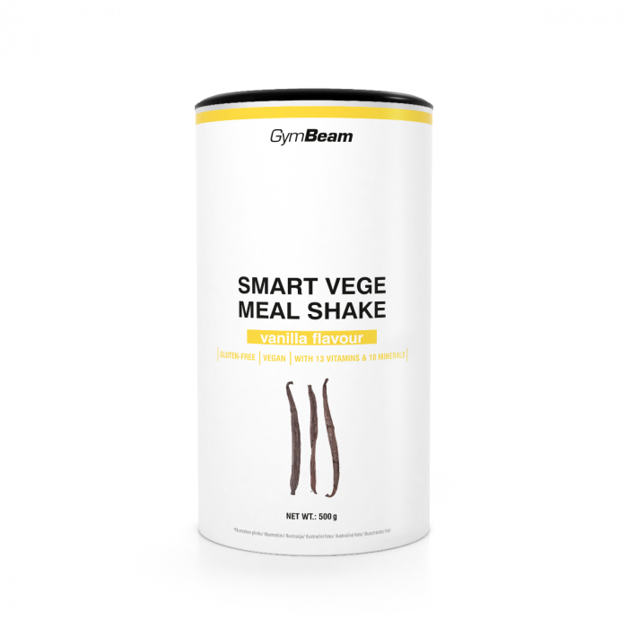 Smart Vege Meal Shake - GymBeam 500 g - jahoda