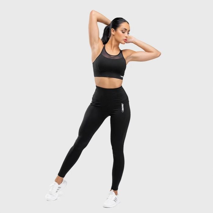 Sportovní podprsenka We Rise Black - SQUATWOLF L