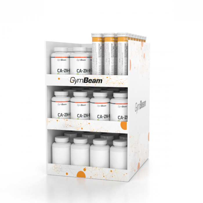 Levně Display na vitamíny balík - GymBeam