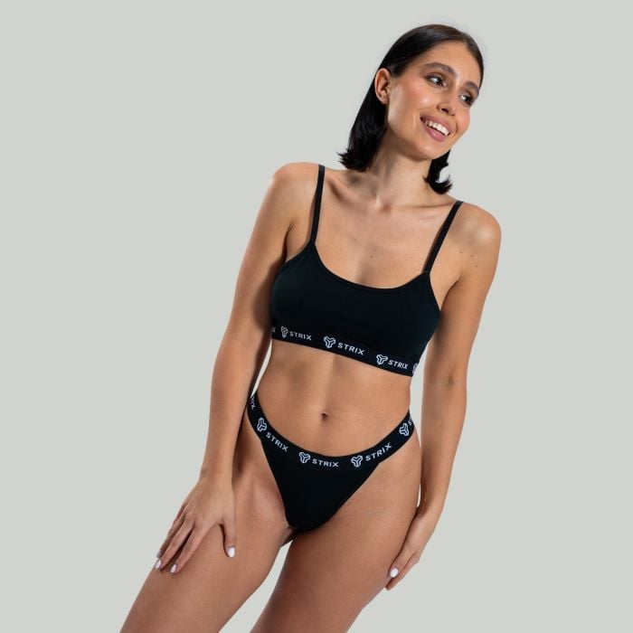 Podprsenka String Bralette Black - STRIX M