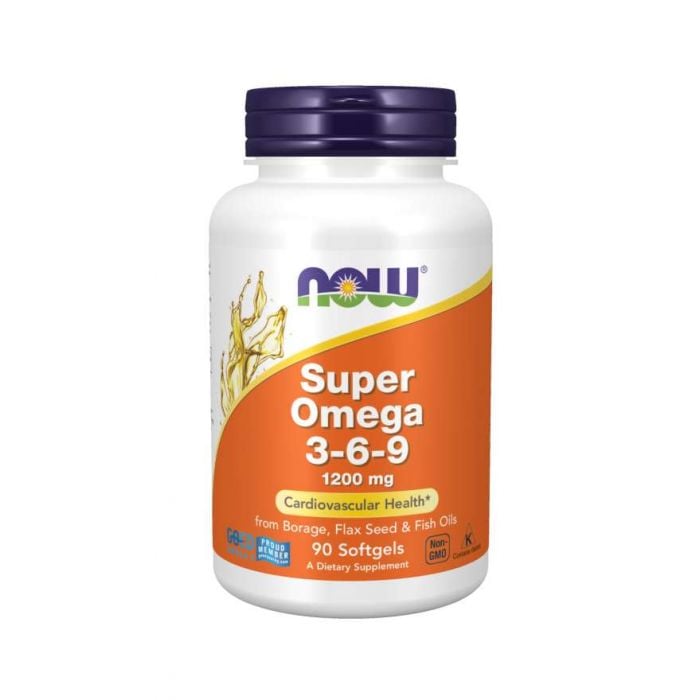 Super Omega 3-6-9 - NOW Foods  180 kaps.