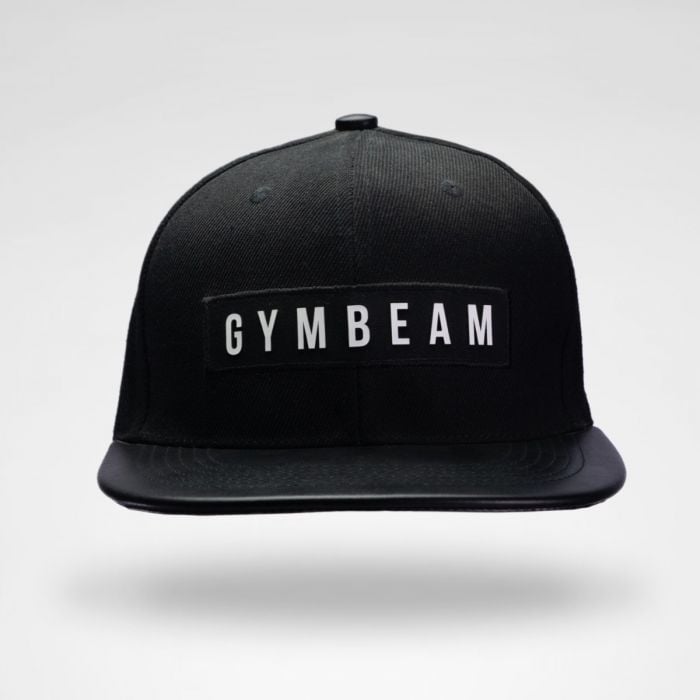 Kšiltovka Superior Snapback Black - Gymbeam