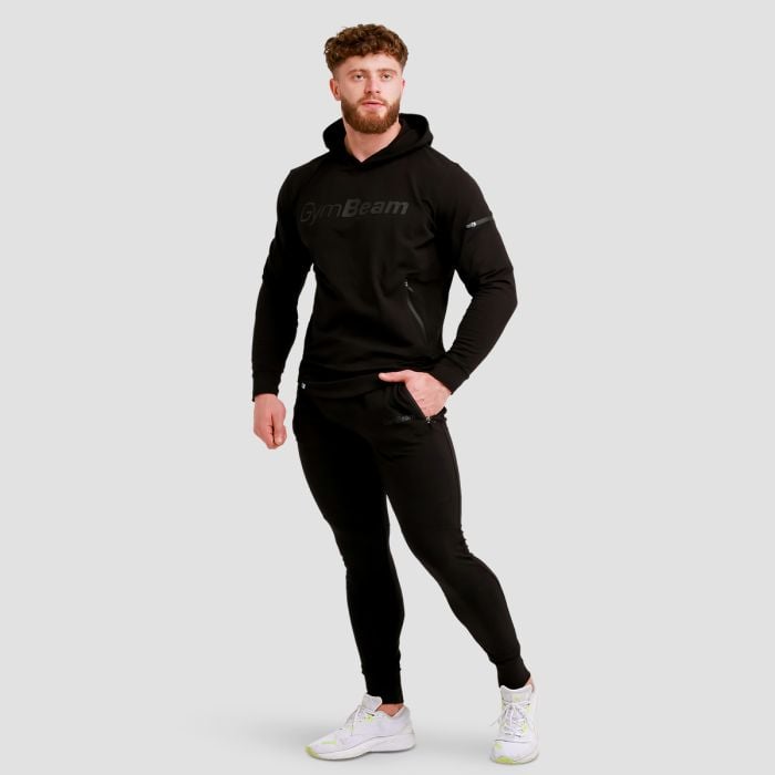 Tepláky Urban Black - GymBeam L